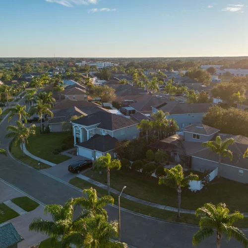 A nice home in a lovely neighborhood.